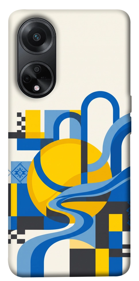 Чехол Abstract mood для Oppo A58 4G