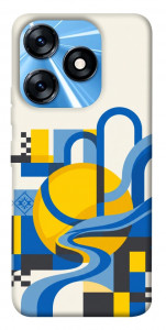 Чехол Abstract mood для TECNO Spark 10