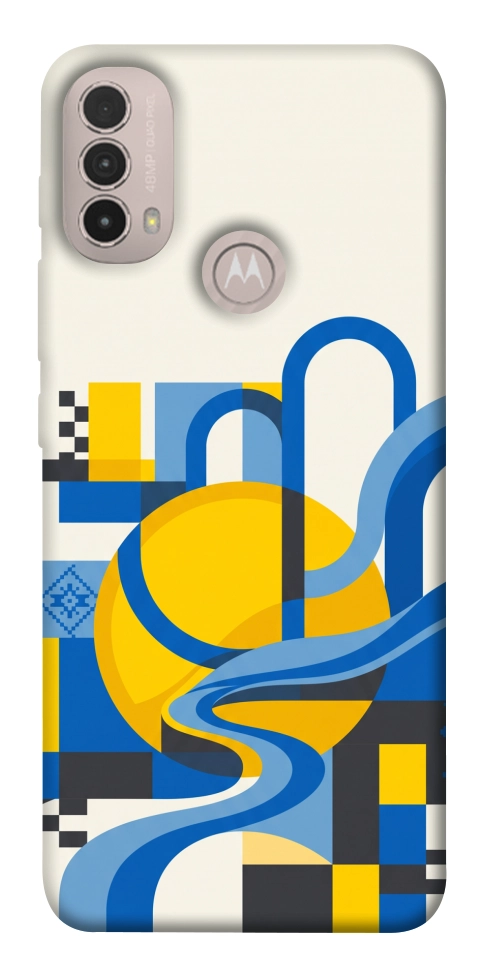 Чехол Abstract mood для Motorola Moto E30