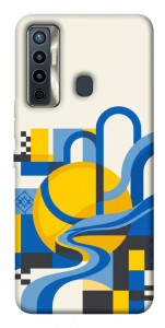 Чохол Abstract mood для TECNO Camon 17