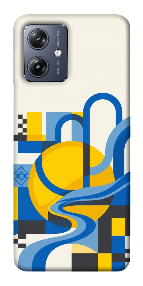 Чохол Abstract mood для Motorola Moto G54
