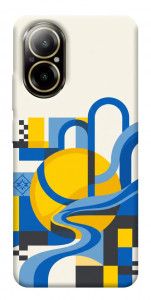 Чехол Abstract mood для Realme C67 4G
