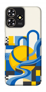 Чехол Abstract mood для ZTE Blade A73 4G