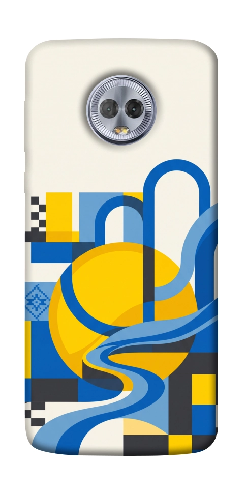 Чехол Abstract mood для Motorola Moto G6 Plus