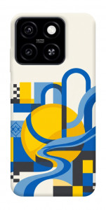 Чехол Abstract mood для ZTE Blade A55 4G