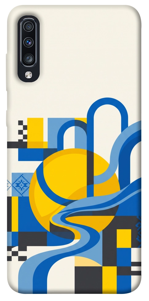 Чехол Abstract mood для Galaxy A70s
