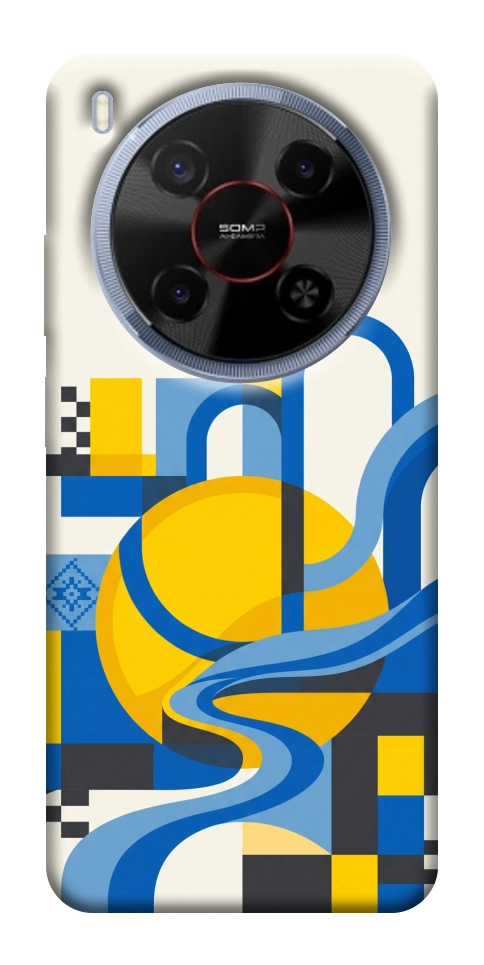 Чехол Abstract mood для ZTE Nubia V70 Max
