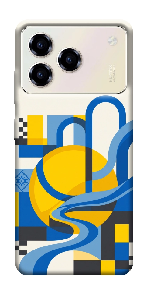 Чехол Abstract mood для ZTE Blade A76 4G