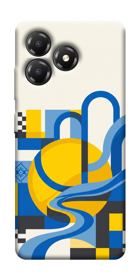 Чехол Abstract mood для ZTE Blade A36