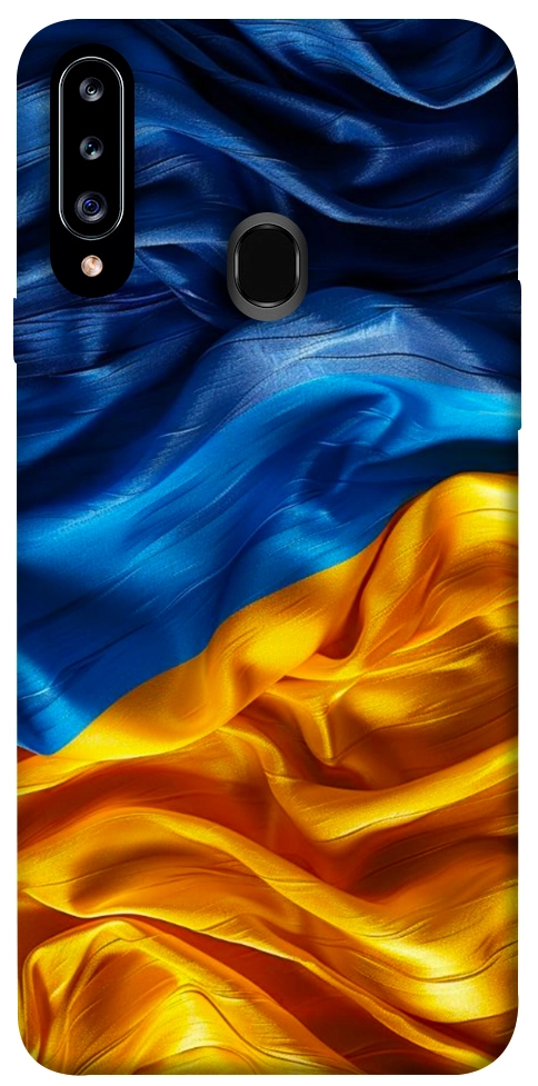Чехол Flag material для Galaxy A20s (2019)