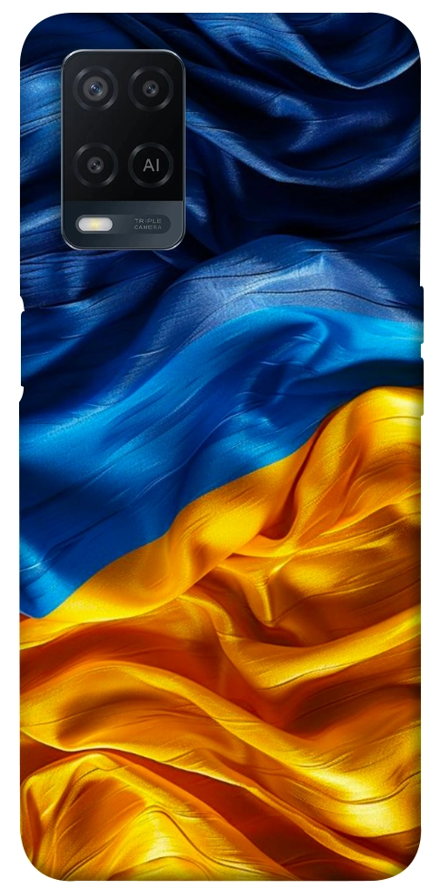 Чехол Flag material для Oppo A54 4G
