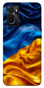 Чехол Flag material для Oppo A76 4G