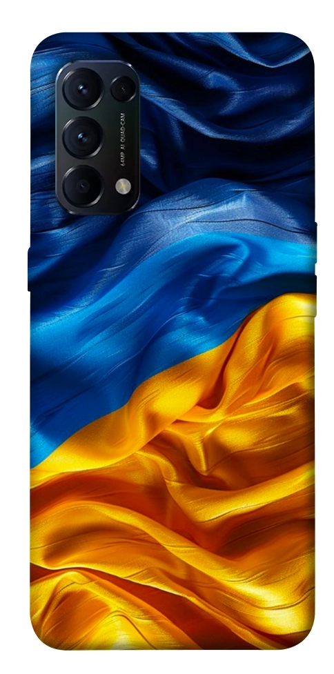 Чехол Flag material для Oppo Reno 5 4G