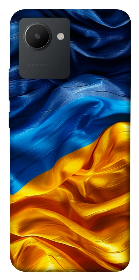 Чехол Flag material для Realme C30s