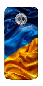 Чехол Flag material для Motorola Moto G6 Plus