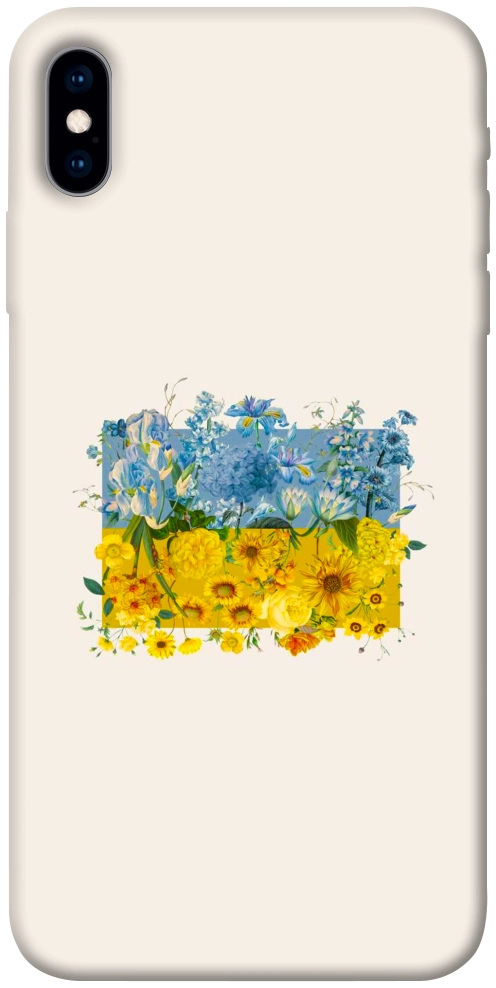 Чехол Flower flag для iPhone X