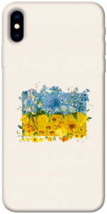 Чехол Flower flag для iPhone X