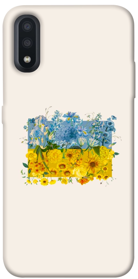 Чехол Flower flag для Galaxy A01