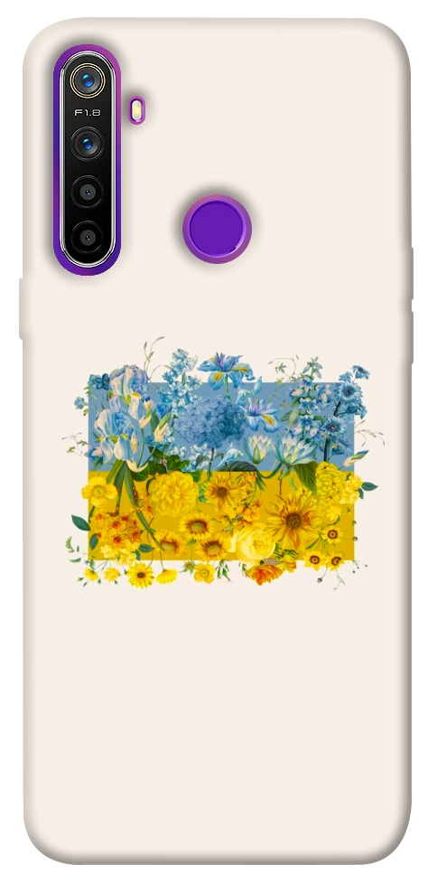 Чехол Flower flag для Realme 5