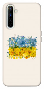 Чехол Flower flag для Realme 6