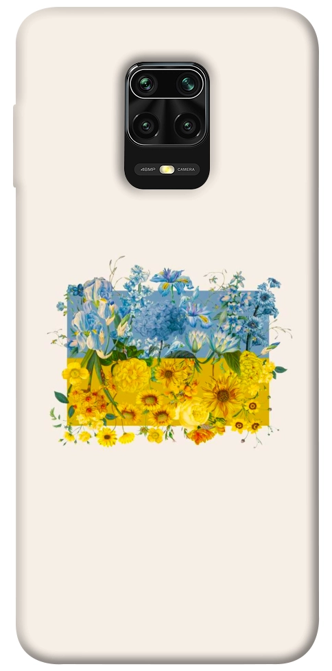 Чехол Flower flag для Xiaomi Redmi Note 9 Pro