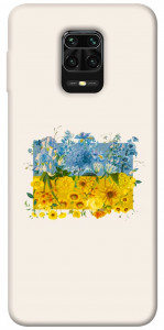 Чехол Flower flag для Xiaomi Redmi Note 9 Pro