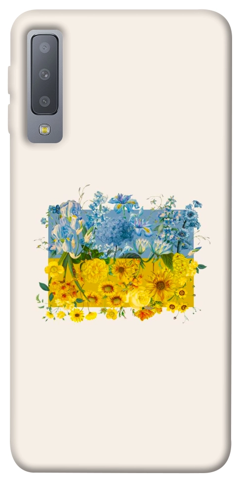 Чехол Flower flag для Galaxy A7 (2018)