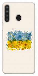 Чехол Flower flag для Galaxy A21