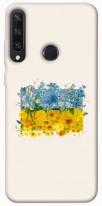 Чехол Flower flag для Huawei Y6p