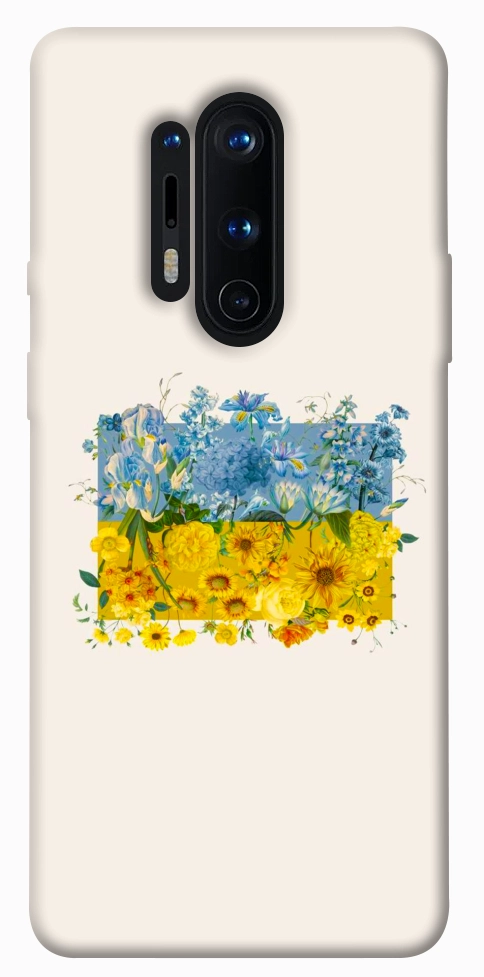 Чехол Flower flag для OnePlus 8 Pro