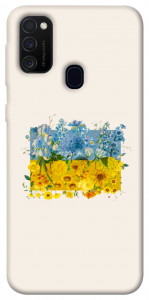 Чохол Flower flag для Samsung Galaxy M21