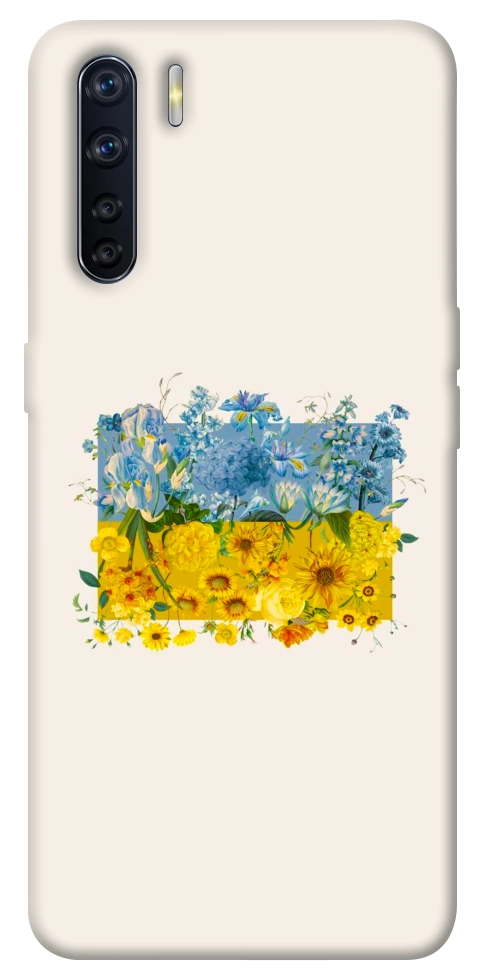 Чехол Flower flag для Oppo A91