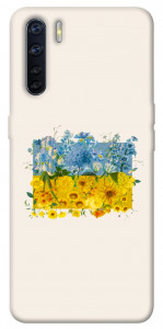 Чехол Flower flag для Oppo A91