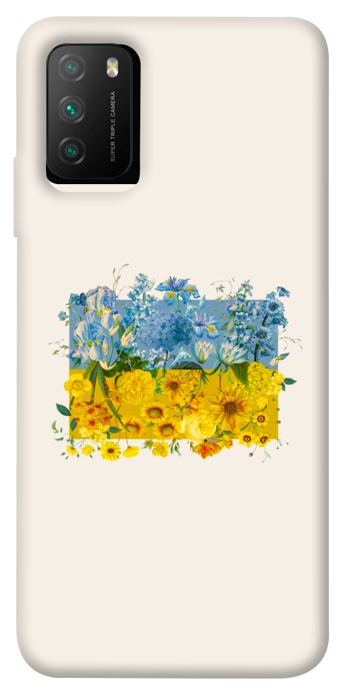 Чехол Flower flag для Xiaomi Poco M3