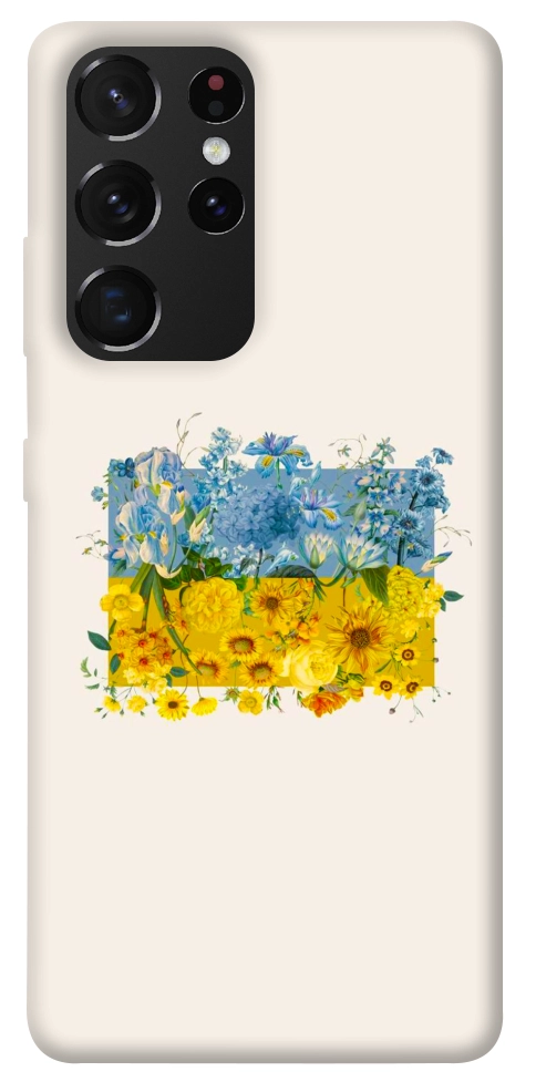 Чехол Flower flag для Galaxy S21 Ultra