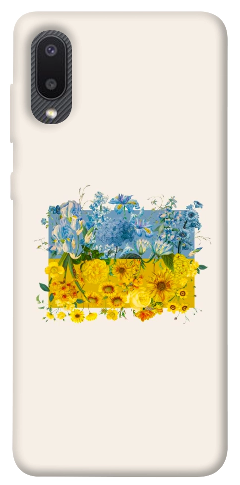 Чехол Flower flag для Galaxy A02
