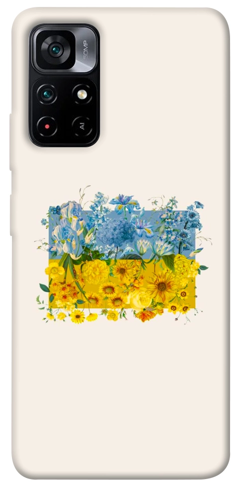 Чехол Flower flag для Xiaomi Poco M4 Pro 5G