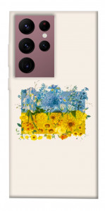 Чехол Flower flag для Galaxy S22 Ultra