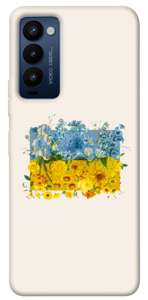 Чехол Flower flag для TECNO Camon 18