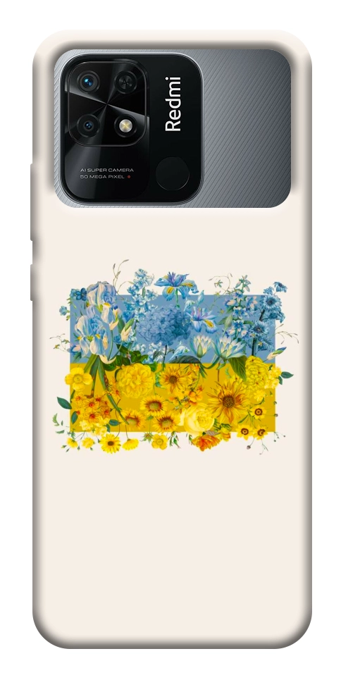 Чехол Flower flag для Xiaomi Redmi 10C