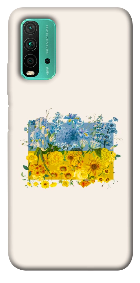 Чехол Flower flag для Xiaomi Redmi Note 9 4G
