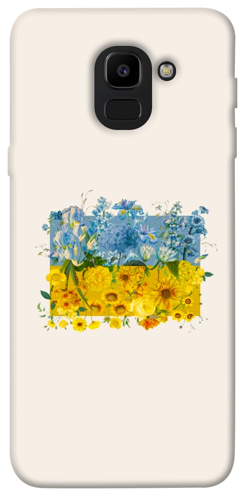 Чехол Flower flag для Galaxy J6 (2018)