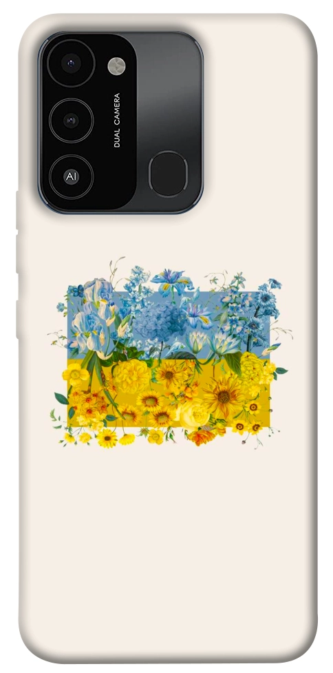 Чехол Flower flag для TECNO Spark 8C