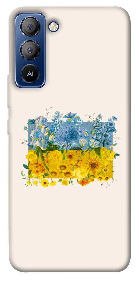 Чохол Flower flag для TECNO Pop 5 Pro