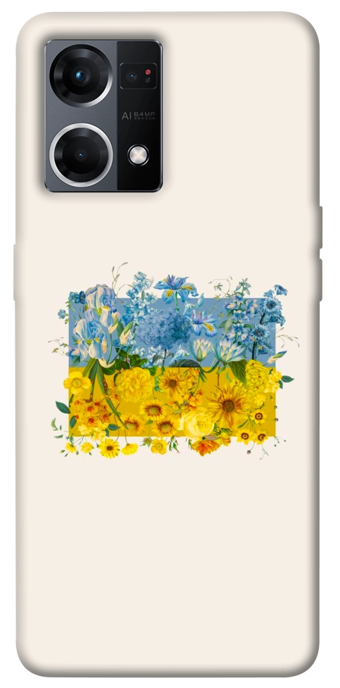 Чехол Flower flag для Oppo Reno 7 4G