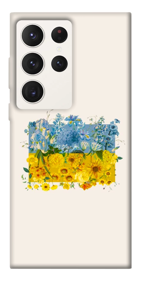 Чехол Flower flag для Galaxy S23 Ultra