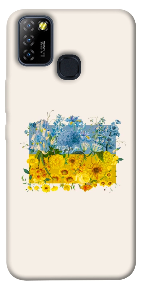 Чехол Flower flag для Infinix Hot 10 Lite