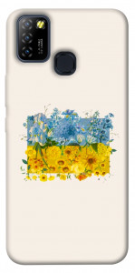 Чехол Flower flag для Infinix Hot 10 Lite