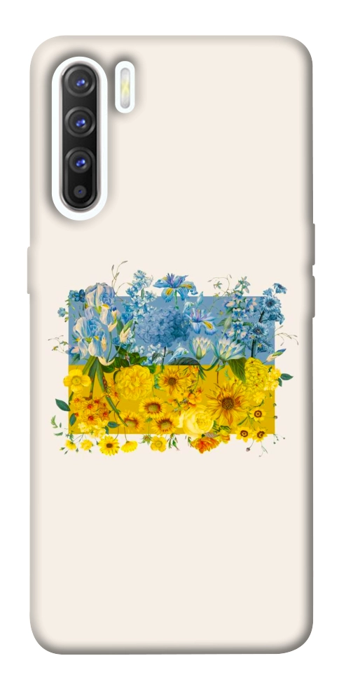 Чехол Flower flag для Oppo Reno 3