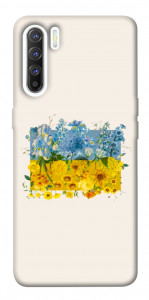 Чехол Flower flag для Oppo Reno 3